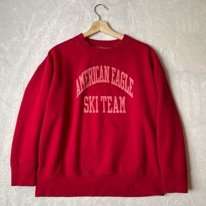Vintage AE Ski Team Crewneck